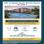 Acron Seawinds introducing Beachside Homes @ 50 lakhs in Goa